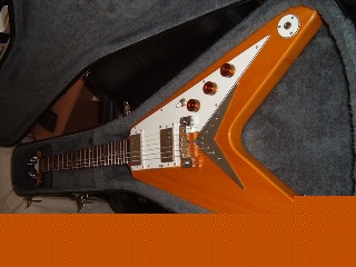 1998 Epiphone Flying V Seymor Duncan Pickups Hardshell Case